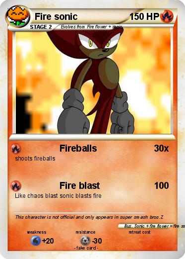 Pokemon Fire sonic