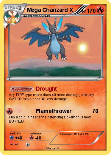 Pokemon Mega Charizard X