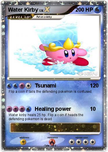 Pokemon Water Kirby