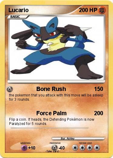 Pokemon Lucario