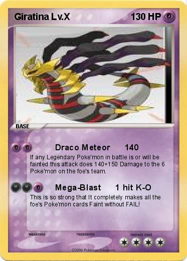Pokemon Giratina Lv.X