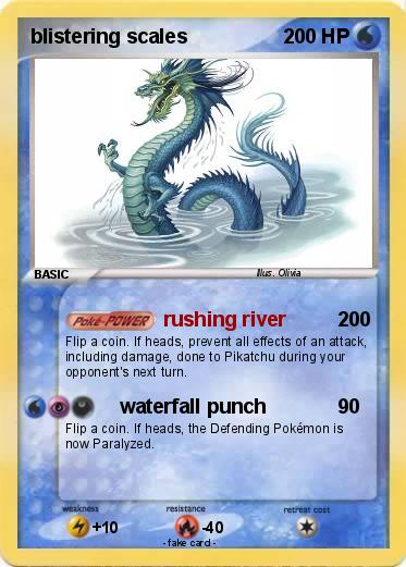Pokemon blistering scales