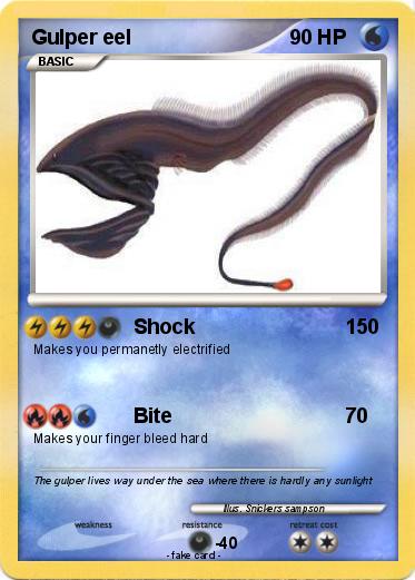 Pokemon Gulper eel