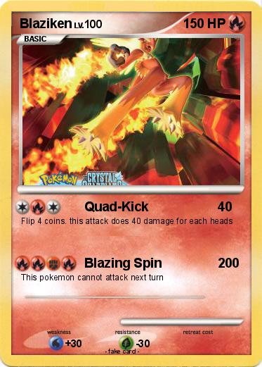 Pokemon Blaziken