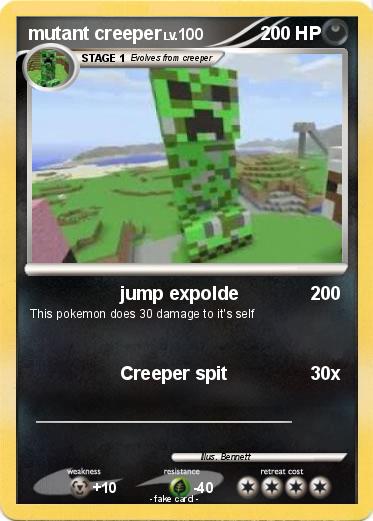 Pokemon mutant creeper