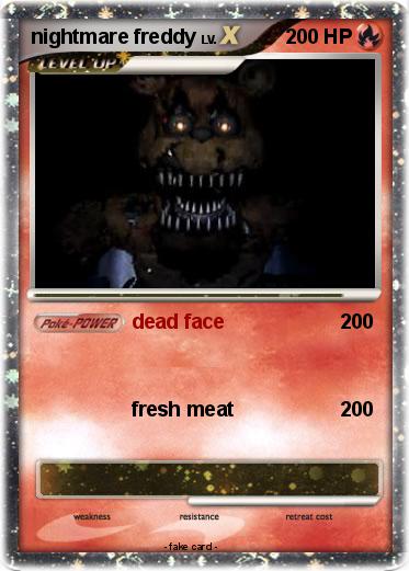 Pokemon nightmare freddy