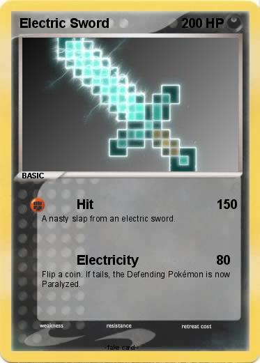 Pokemon Electric Sword