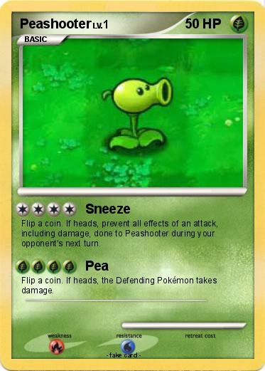Pokemon Peashooter