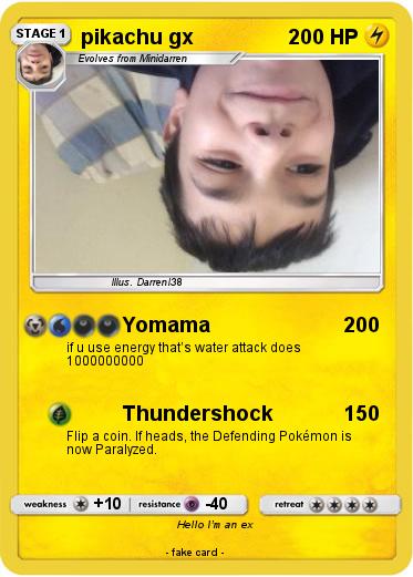 Pokemon pikachu gx