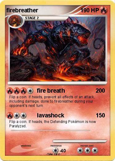 Pokemon firebreather