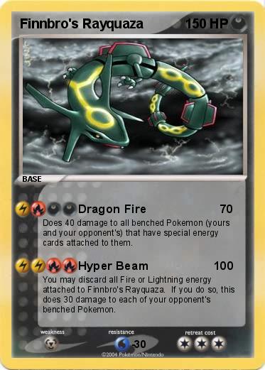 Pokemon Finnbro's Rayquaza