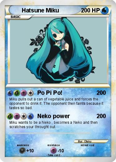 Pokemon Hatsune Miku