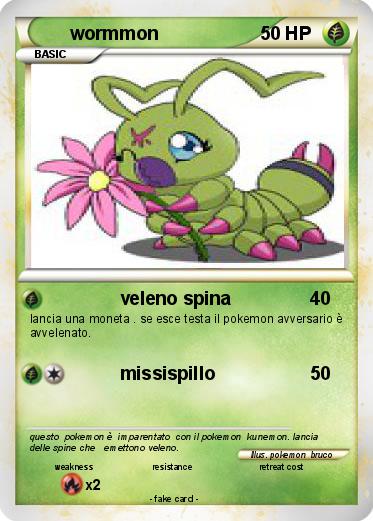 Pokemon wormmon