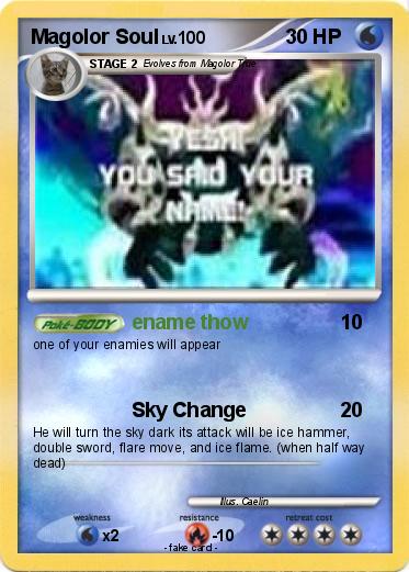 Pokemon Magolor Soul