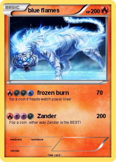Pokemon blue flames