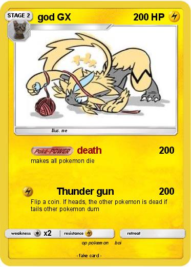 Pokemon god GX