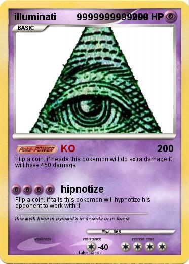Pokemon illuminati        9999999999999