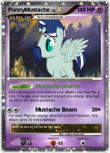 Pokemon PonnyMustache