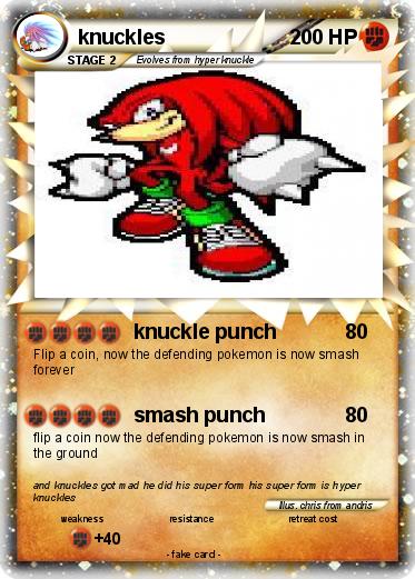 Pokemon knuckles