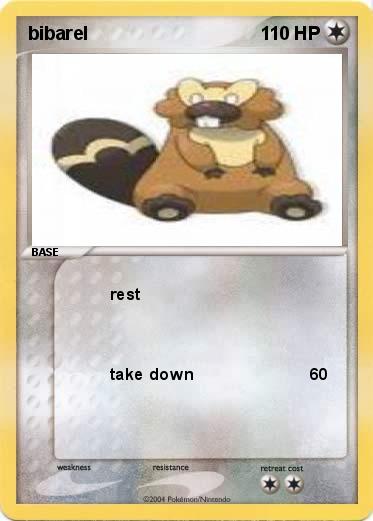 Pokemon bibarel