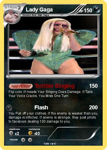 Pokemon Lady Gaga