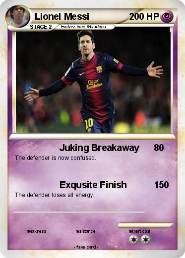 Pokemon Lionel Messi