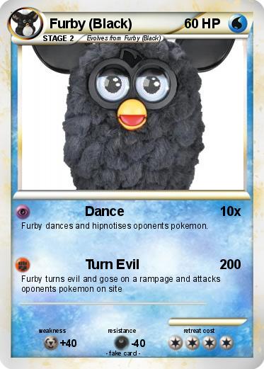 Pokemon Furby (Black)