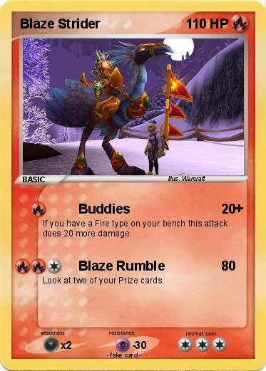 Pokemon Blaze Strider