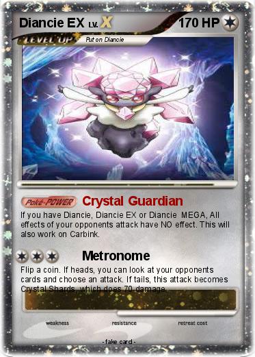 Pokemon Diancie EX