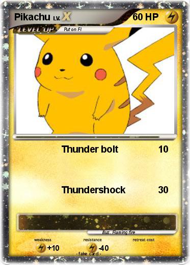 Pokemon Pikachu
