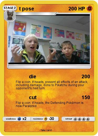 Pokemon t pose