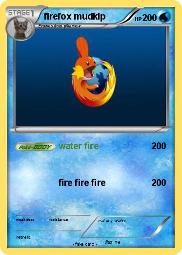 Pokemon firefox mudkip
