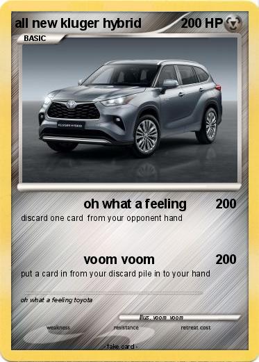 Pokemon all new kluger hybrid