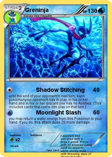 Pokemon Greninja