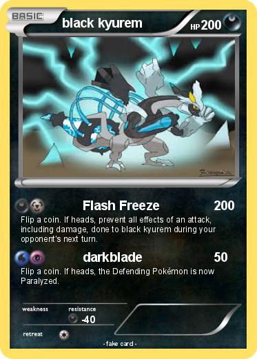 Pokemon black kyurem