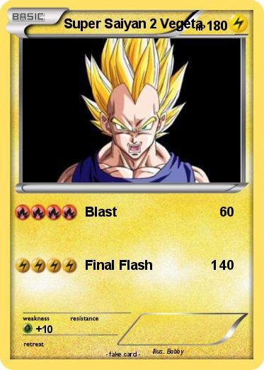 Pokemon Super Saiyan 2 Vegeta