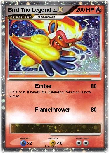 Pokemon Bird Trio Legend