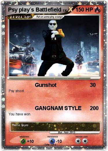 Pokemon Psy play´s Battlefield