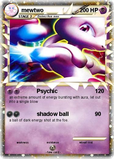 Pokemon mewtwo