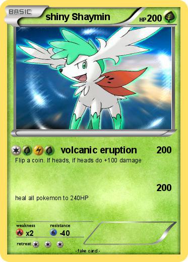 Pokemon shiny Shaymin
