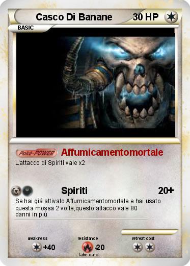 Pokemon Casco Di Banane