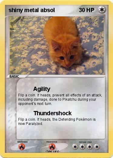 Pokemon shiny metal absol