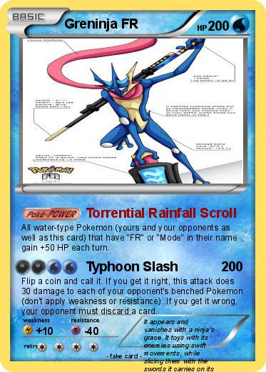 Pokemon Greninja FR