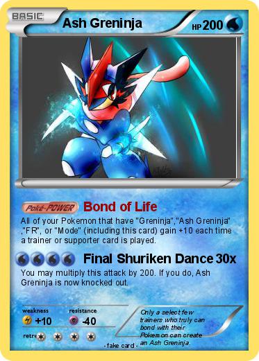Pokemon Ash Greninja