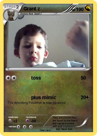 Pokemon Grant z