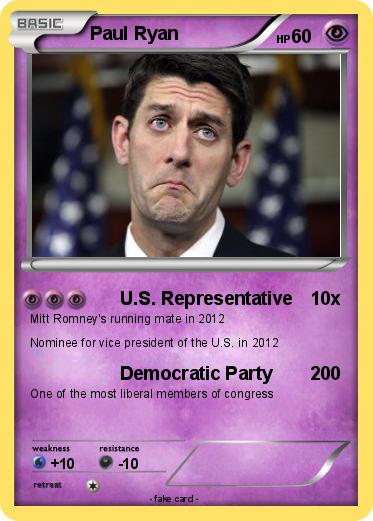 Pokemon Paul Ryan