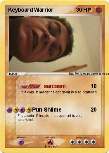 Pokemon Keyboard Warrior