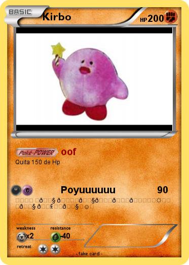 Pokemon Kirbo