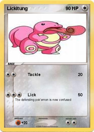 Pokemon Lickitung