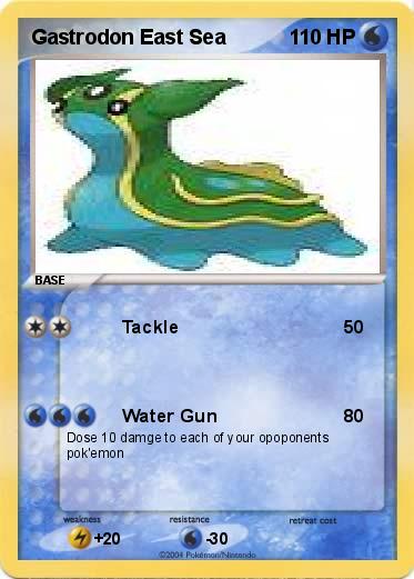 Pokemon Gastrodon East Sea